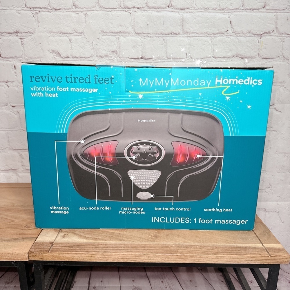 Homedics Neck Massager And Foot Massager - Picture 3 of 10